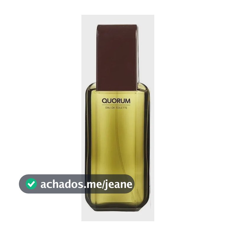 Perfume Antonio Puig Quorum Eau de Toilette Amadeirado 100 mL