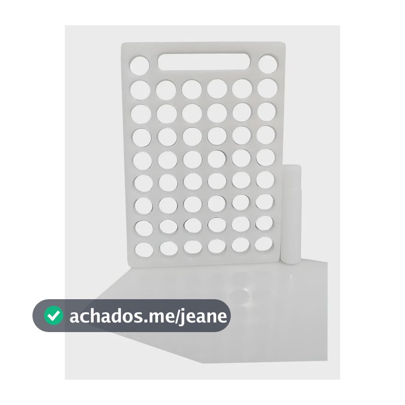 Placa Porcionadora De Docinhos Brigadeiro 50 Furos 10g