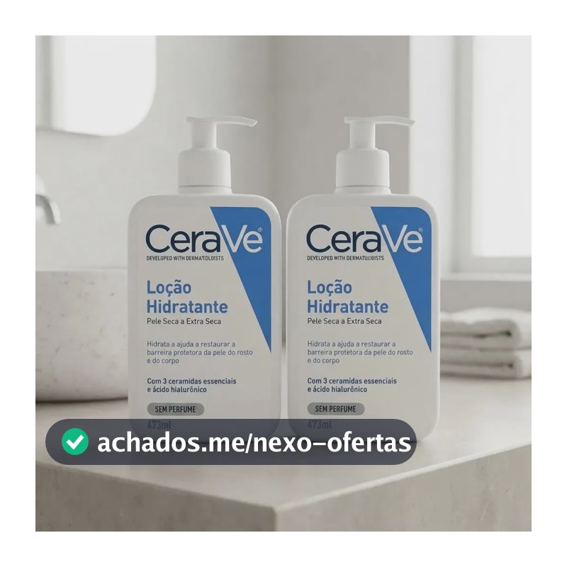 Kit com Duas Loções Hidratante 473Ml CeraVe