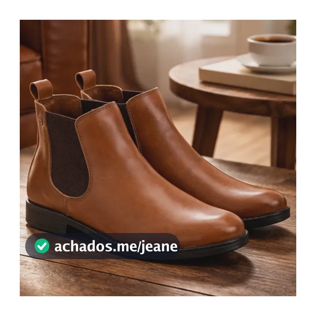 Bota Chelsea Nobuck Minimalista Clássica Couro Liso Legítimo
