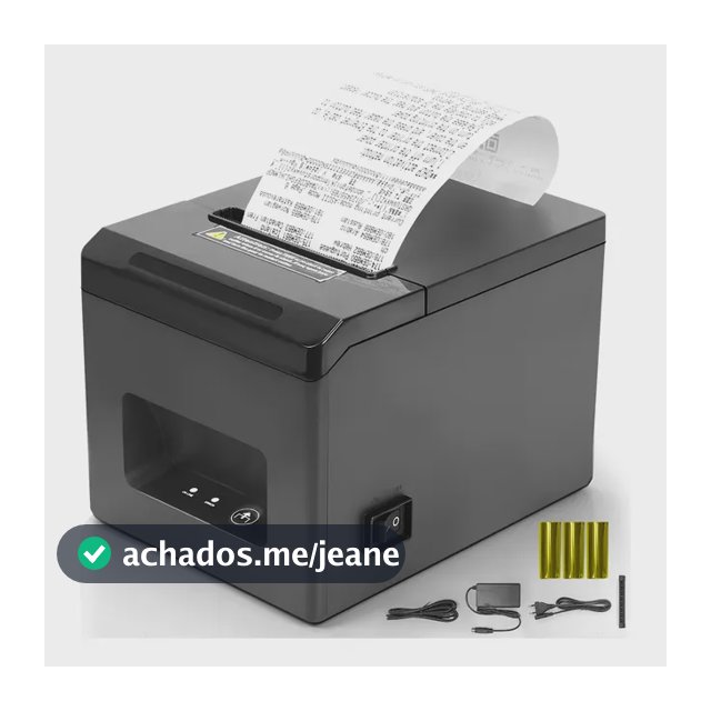 Impressora Térmica 80mm Usb Ethernet E Guilhotina 127/220v 127/220v