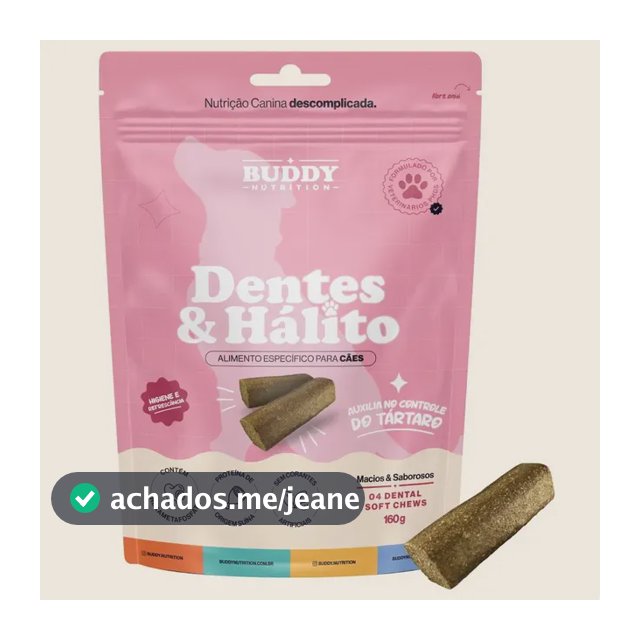 Dentes & Hálito - Cuidado Oral Para Cães - Buddy Nutrition