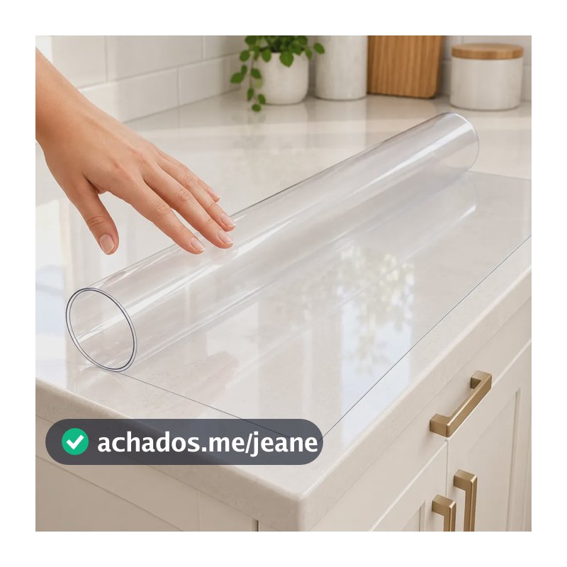 Forro Antiderrapante Para Armário, Gaveta Vinil Transparente Pvc Transparente