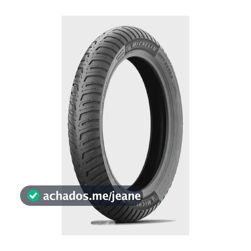 Pneu De Moto Michelin City Extra 90/90-18 57s Sem Câmara