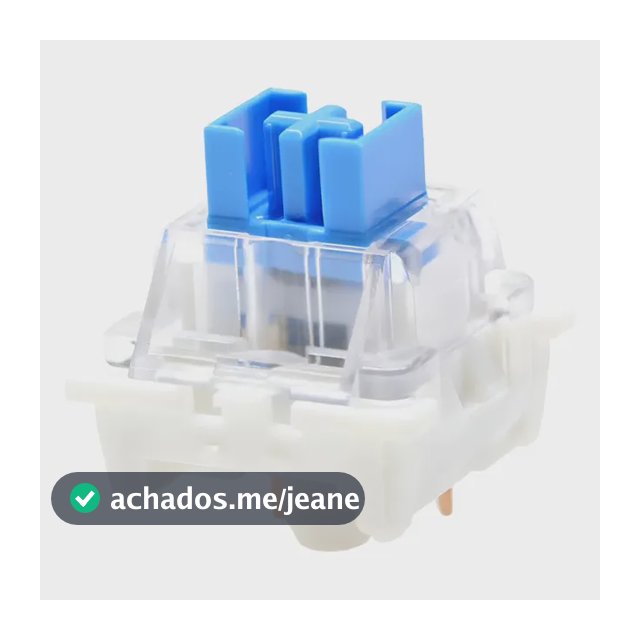 Switch Blue Outemu Tátil 3 Pinos Teclado Mecânico Kit 10 Und