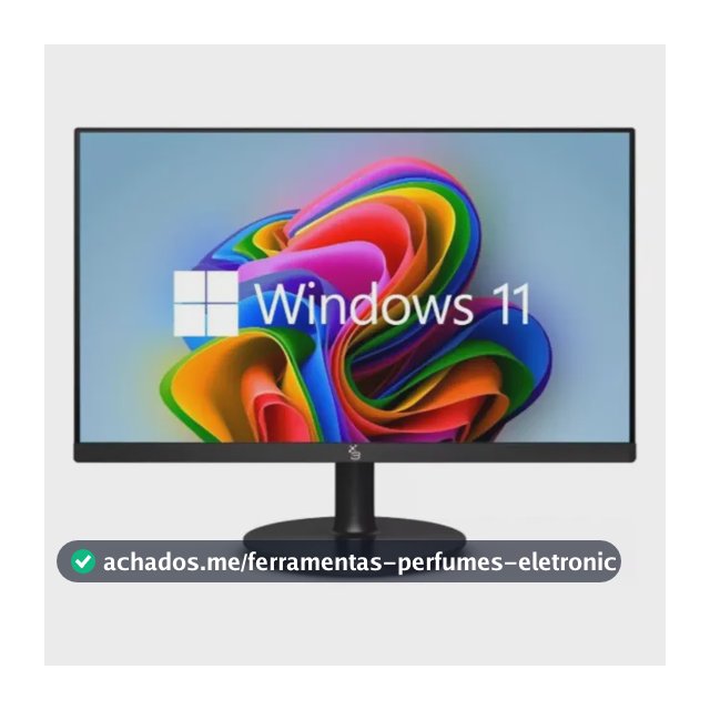 Monitor Gamer 20" HQ 3Green | LED | 75Hz | HDMI/VGA | Preto