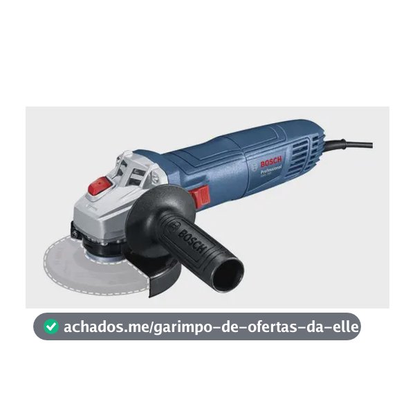 Esmerilhadeira Bosch Gws 700, eixo 710w, cor M14, cor azul marinho
