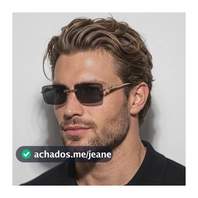 Óculos De Sol Retagular Masculino Feminino Hype Moda Tigre