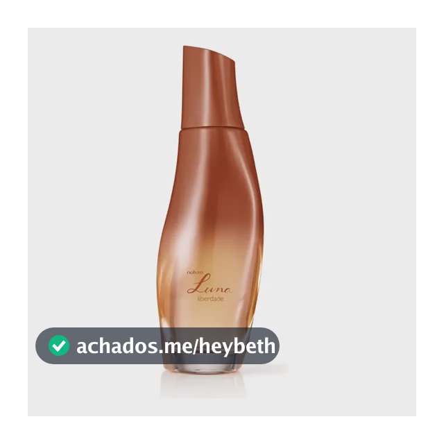 Luna Liberdade Natura Desodorante Colônia Perfume Feminino Original 75ml