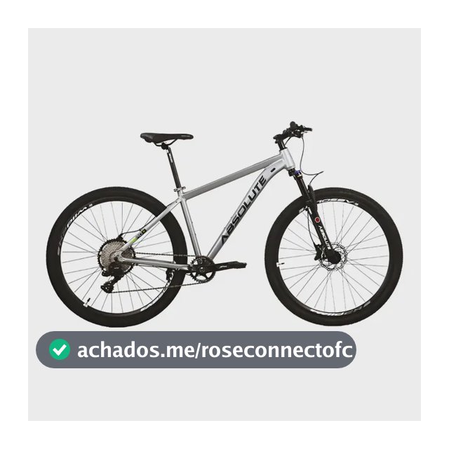 Mountain Bike Absolute Nero 5 Aro 29 Freio a Disco Hidráulico Quadro 17" Grafite