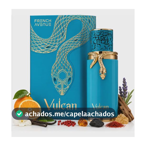Perfume Vulcan Feu French Avenue 100ml Árabe Spray Edp Luxo