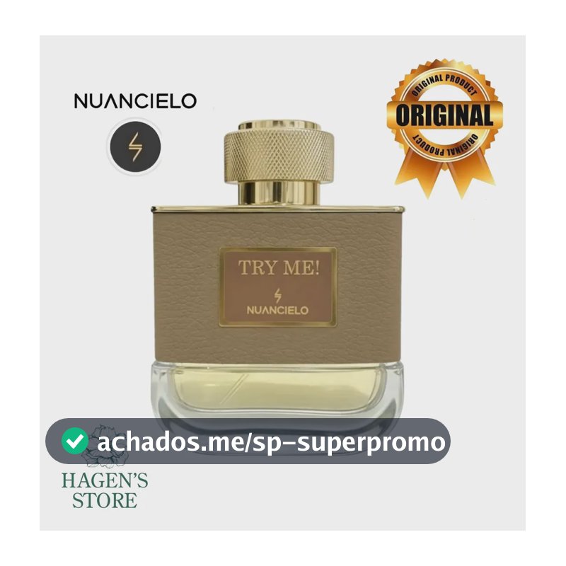 Perfume Nuancielo - Try Me! - 100ml - Perfume Elegante