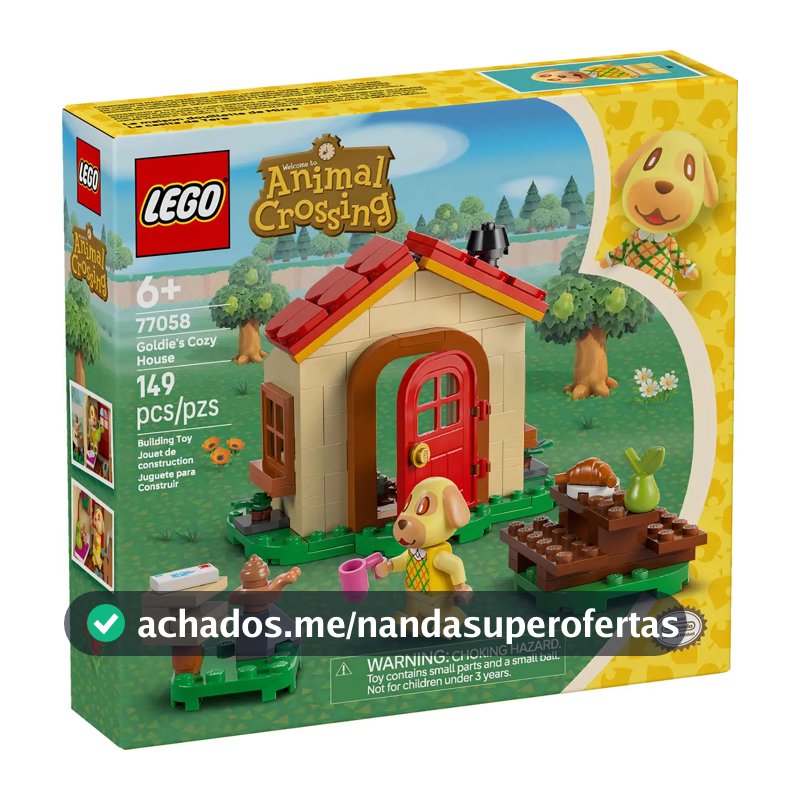 Lego® Animal Crossing A Casa Aconchegante Da Goldie77058