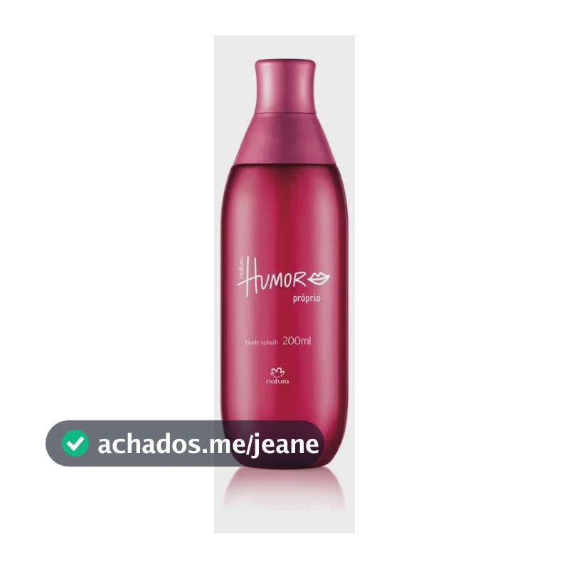 Body Splash Natura Humor Próprio Colônia Corporal Feminino 200ml