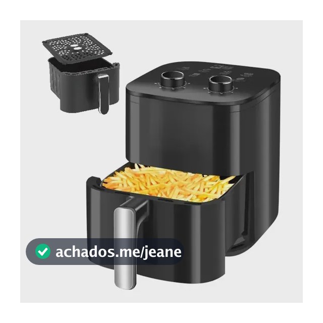 Fritadeira Eletrica Air Fryer 3l Frita 127v/220v 1200w