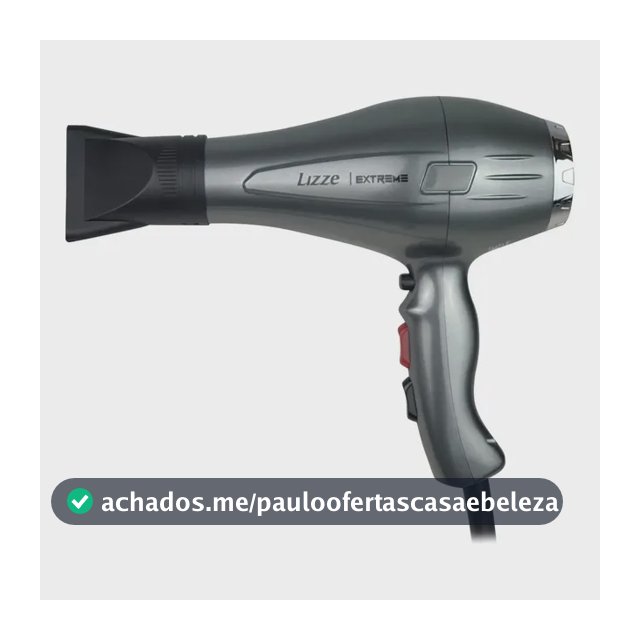 Secador de Cabelo Profissional Lizze Extreme