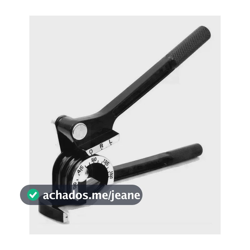 Curvador De Tubo Cobre Aluminio 180 Graus  1/4, 5/16 E 3/8