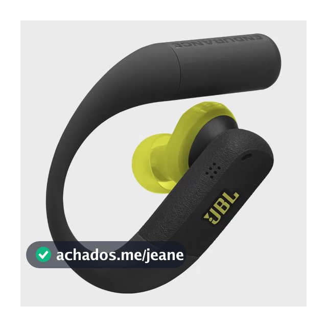 Fone De Ouvido Jbl Bluetooth Sem Fio Endurance Peak 4- Preto Preto