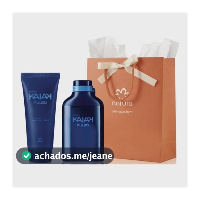 Presente Natura Kaiak Pulso Masculino Dia Dos Pais / Dia Dos Namorados / Natal