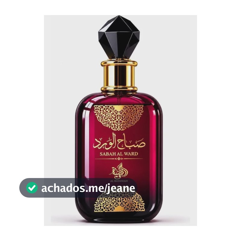Perfume Sabah Al Ward Al Wataniah Eau De Parfum 100ml Perfume Árabe Original Importado Alta Fixacao