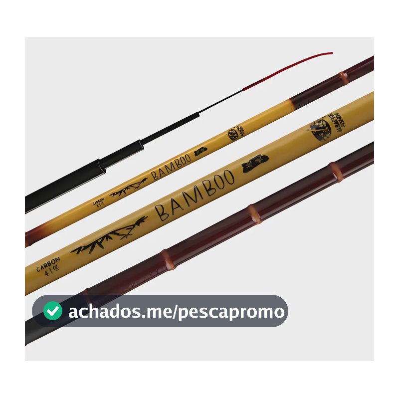 Albatroz Bamboo 240g vara de pesca telescópica 5m