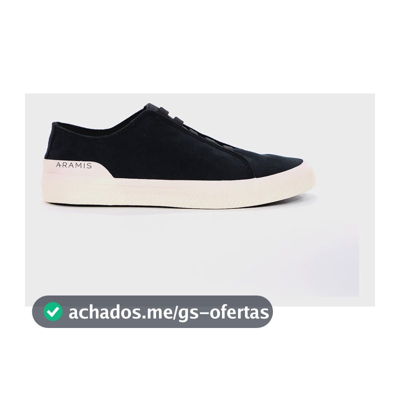 Tênis Aramis Daily Elastic Rain Antibacteria Anatomica Preto Preto 39 Br