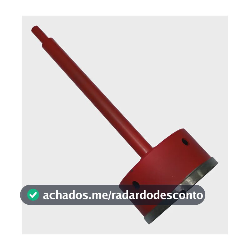 Serra Copo Diamantada 65 mm para Concreto, Tijolo e Granito Compatível com Esmerilhadeira