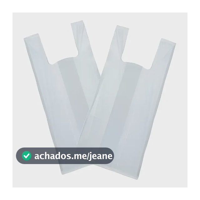 Sacola Plástica Branca 5kg Reforçada Atacado Várias Medidas