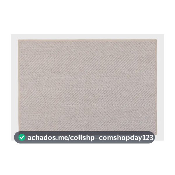 Tapete De Cozinha Antiderrapante Missoni 45 Cm X 65cm Comprimento 65 Cm Cor Marfim