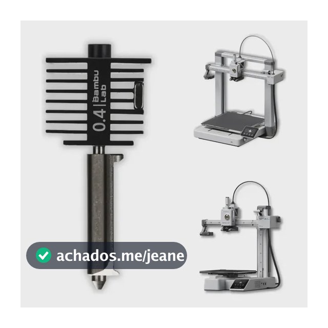 Bico Hotend 0,4mm Para Bambu Lab A1/a1 Mini