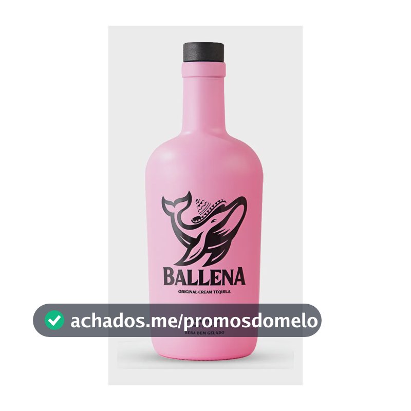 Licor Ballena 750ml – Bebida Cremosa à Base de Leite