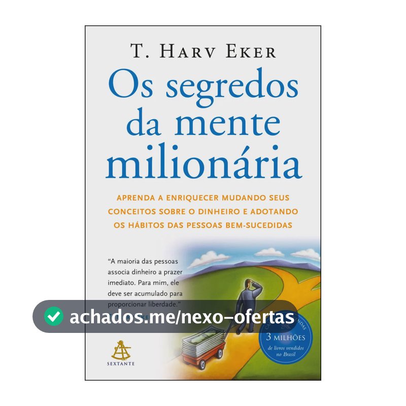Livro Os Segredos Da Mente Milionária Edição 01 Em Português Editora Sextante T. Harv Eker 2006