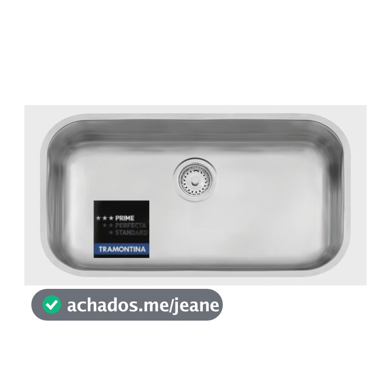Cuba Tramontina 56x34x17 Inox 304 Outlet Fosco Lavínia 56 Bl