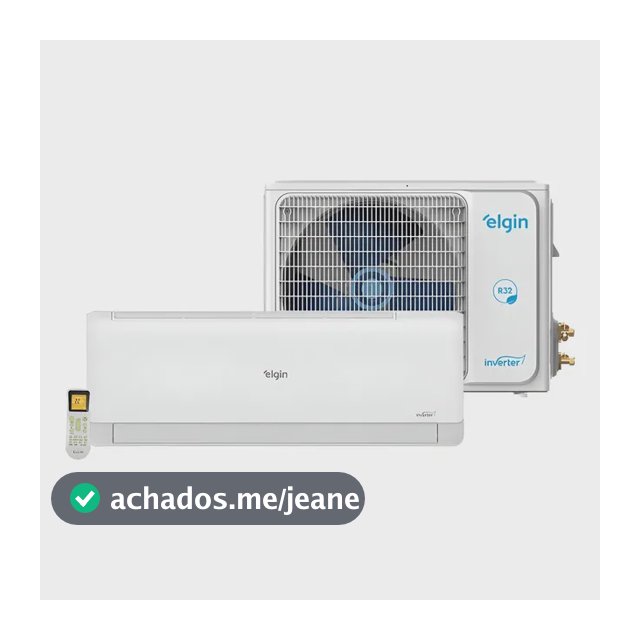 Ar Condicionado Split Elgin Eco Inverter Ii Wi-fi 12000 Btu/ Cor Branco