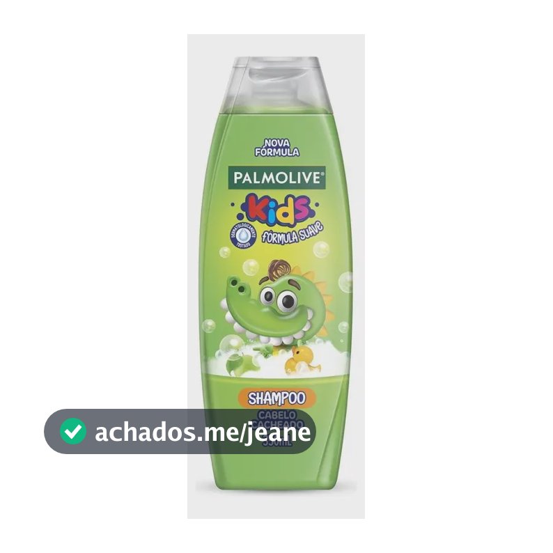 Shampoo Palmolive Kids Cabelo Cacheado 350ml