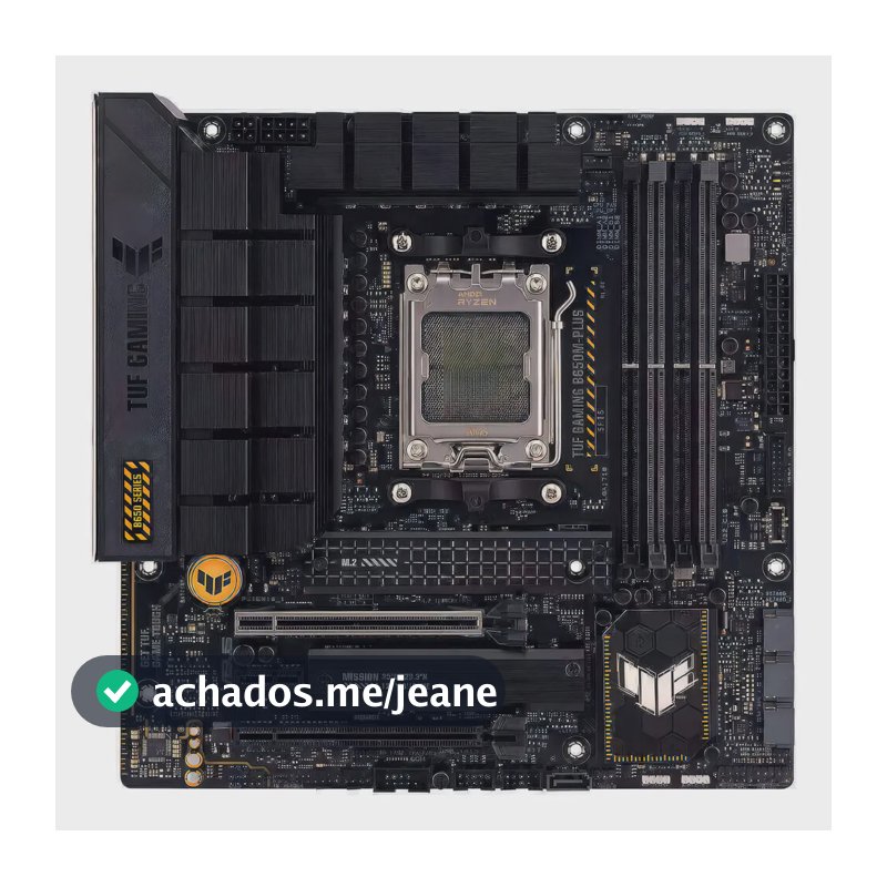Placa-Mãe ASUS TUF GAMING B650M-PLUS, AMD AM5 B650, mATX