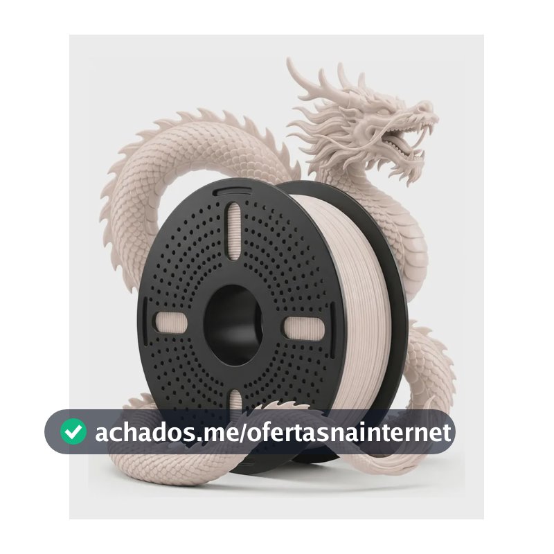Filamento Impressora 3d Print Pulse Pet G 1.75mm Creme