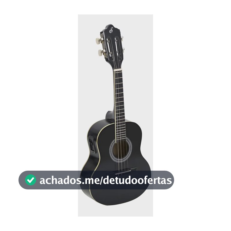 Cavaquinho Giannini Elétrico Start Cs-14 Ep Black