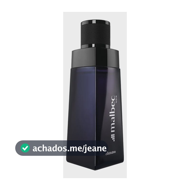 Colônia Masculino O Boticário Malbec Noir 100ml