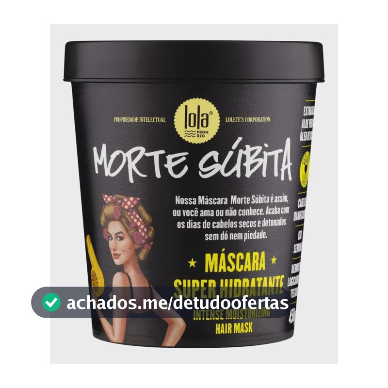 Máscara De Hidratação Morte Súbita 450g Lola Cosmetics