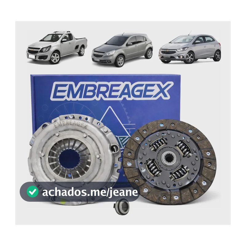 Kit Embreagem Gm Agile Celta Onix Corsa Montana Prisma 1.4