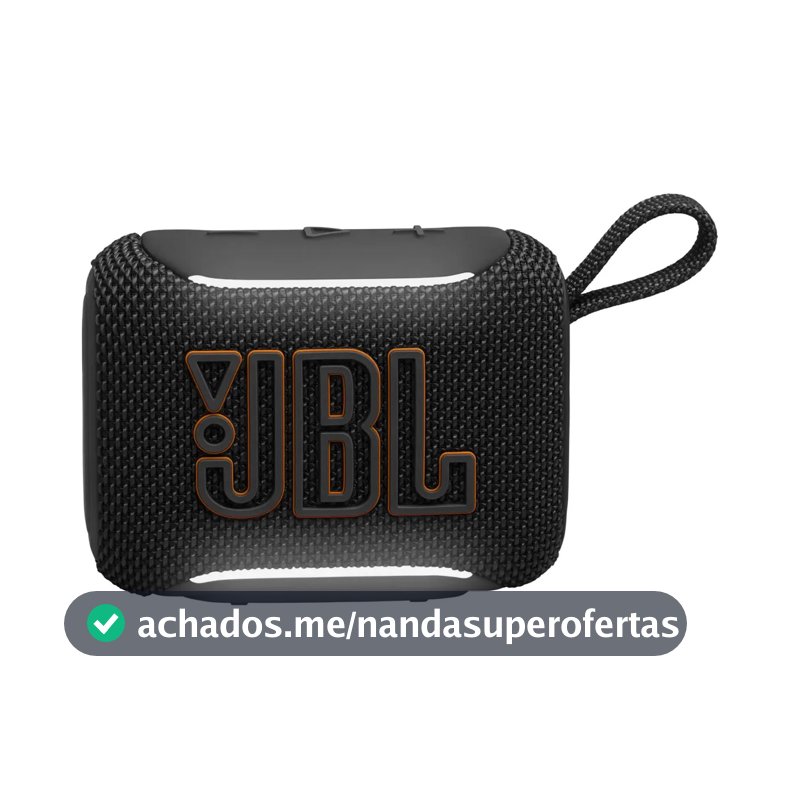 Caixa Som Jbl Go 5 Bluetooth Portátil Prova Dágua Preto
