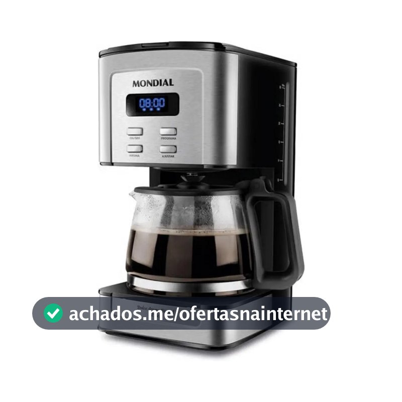 Cafeteira Elétrica Dolce Arome Digital, Mondial 800W - C-44-32X-SDI