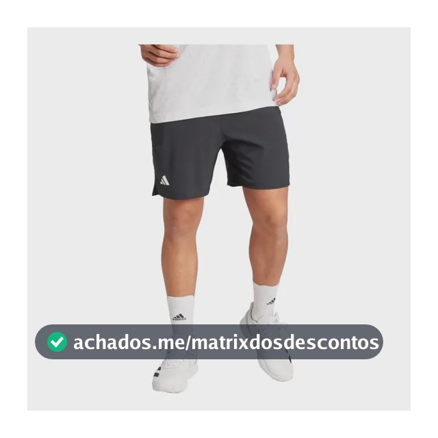 Shorts Tennis Climacool Ergo adidas Preto M