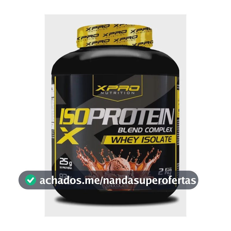 Whey protein XPro Nutrition Iso Blend Complex em pó sabor Chocolate x 2kg
