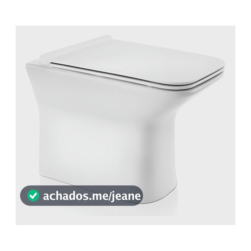 Vaso Sanitário Branco Convencional Virentis C Assento Tubrax