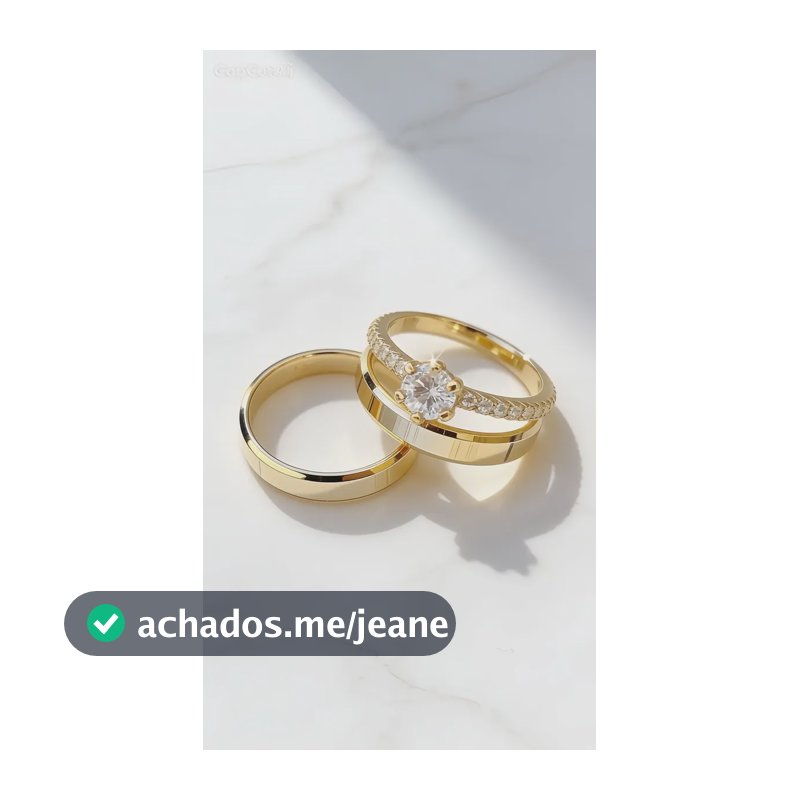 Par De Alianças Moeda Antiga Chanfrada 4mm Casamento Noivado