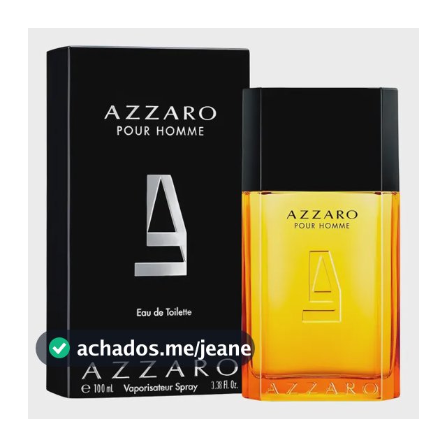 Perfume Azzaro Pour Homme Eau De Toilette 100 Ml Masculino