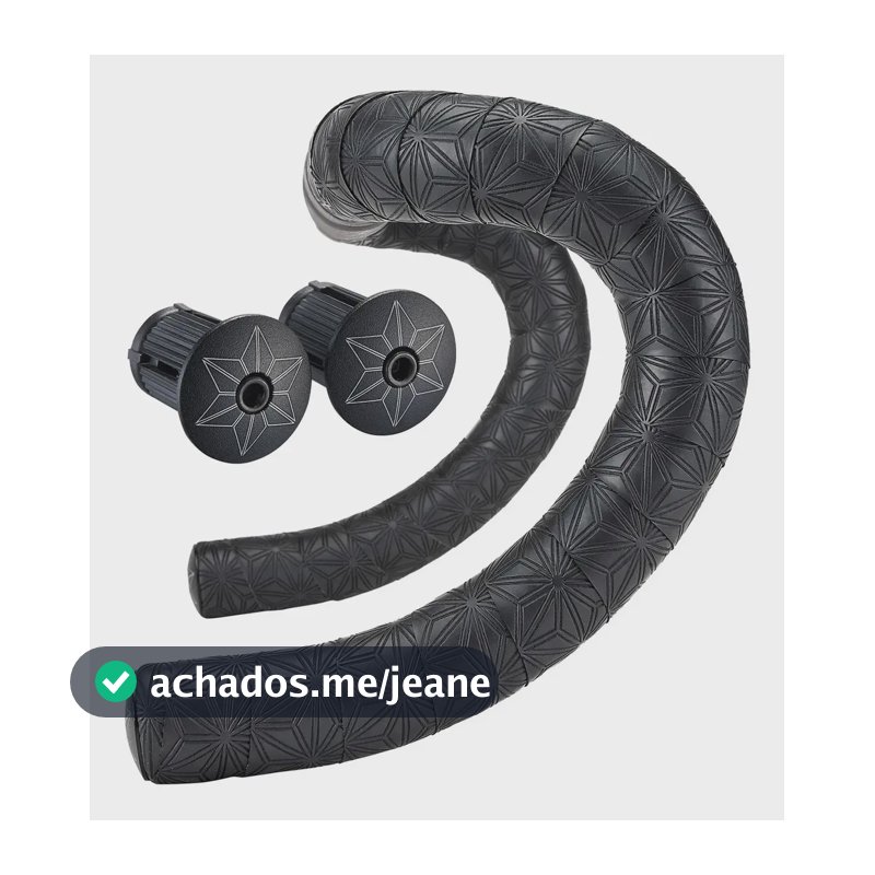 Fita De Guidão Supacaz Super Sticky Kush - Várias Cores Classic Black / Preta Classic Black / Preta