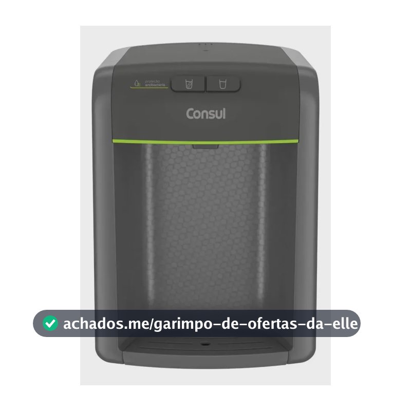 Purificador de Água Consul Cinza CPB34AFVNA